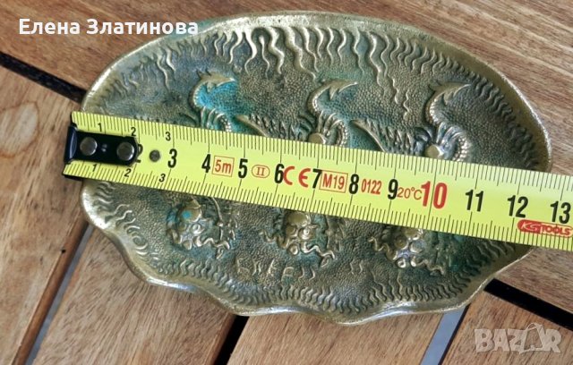 Антична китайска плоча, снимка 2 - Антикварни и старинни предмети - 42474203