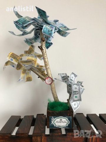 Дърво с пари , снимка 3 - Декорация за дома - 31827624