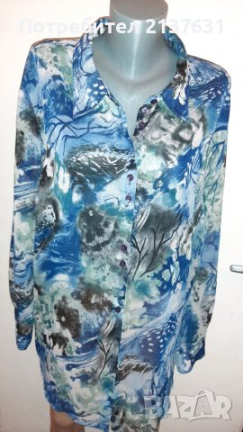 НОВА  ! ДАМСКА ФЕЕРИЧНА  БЛУЗА  - Размер XXL , снимка 1