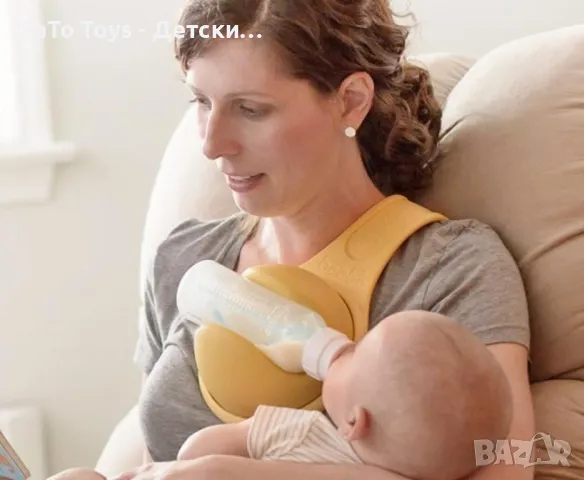 Държач за бутилки с мляко при хранене на бебе за свободни ръце TV463, снимка 9 - Прибори, съдове, шишета и биберони - 49898063