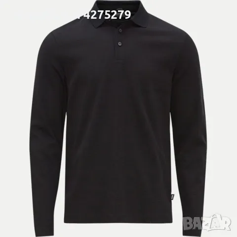 BOSS Long-sleeved polo t-shirt L
