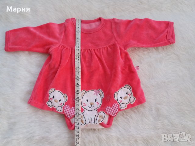Лот за бебе-момиче 62 см - 15 лв, снимка 16 - Бебешки гащеризони - 34488593