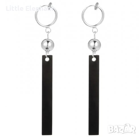 Anime,Tokyo Revengers, висящи обеци халки, black/ нови