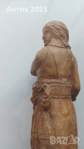 Френски революционер с флаг — резбована фигурка от кост, Франция, края на XVIII век, снимка 14 - Антикварни и старинни предмети - 52841852