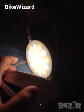 RISEMART лампа за четене с презареждаща батерия НОВА, снимка 2 - Настолни лампи - 44358896