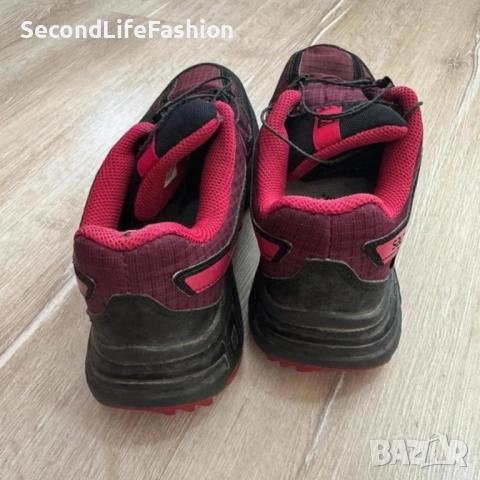 Дамски Маратонки за бягане Salomon XT Wings 3, лилави, UK4.5 EU37 2/3, снимка 3 - Маратонки - 52505794