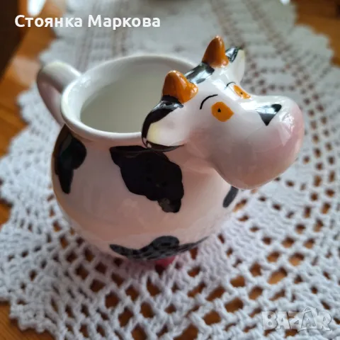Каничка за мляко с форма на кравичка, снимка 2 - Форми - 49032599