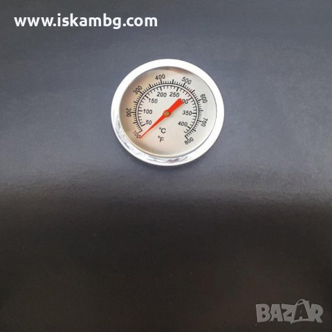 Високотемпературен термометър за барбекю, грил, скара, пушилня до 430 градуса - КОД 3716, снимка 5 - Барбекюта - 37143634