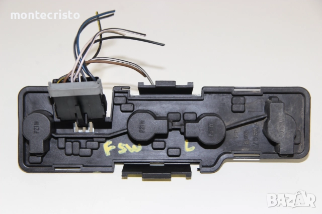 Лява платка стоп Opel Astra F комби (1991-2002г.) ляв ламподържач, снимка 2 - Части - 51645832