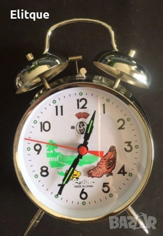 Класически ретро механичен будилник