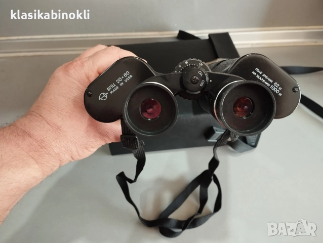 ПРОМО ТОП СЪВЕТСКИ  Бинокъл-БПЦ 20х60 (ЗОМЗ, Первая генерация), снимка 2 - Екипировка - 52242633