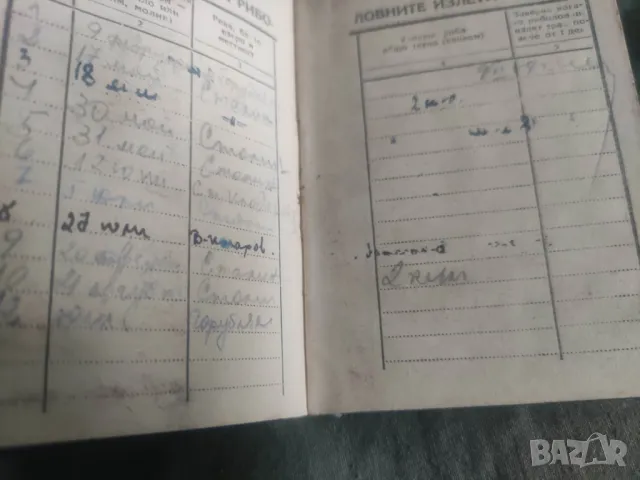 Билет за риболов НРН, снимка 4 - Други ценни предмети - 49890397