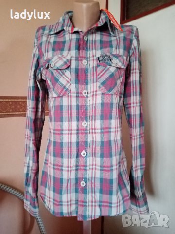 SuperDry, Оригинална Мъжка Риза, Размер S. Код 1889