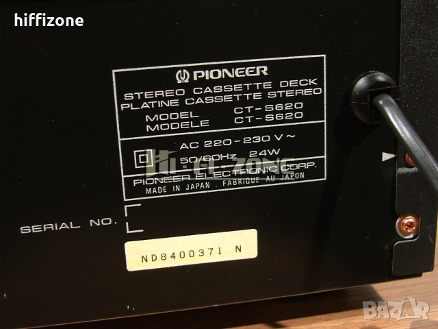 ДЕК  Pioneer ct-s620 , снимка 9 - Декове - 40179233