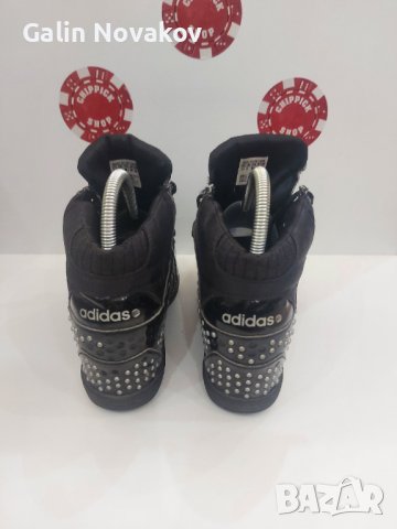 Дамски зимни, високи маратонки ADIDAS, снимка 8 - Дамски ежедневни обувки - 38453197