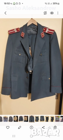 Ретро комплект сако с панталон МВР-НМ, снимка 1