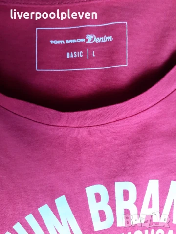 👉Tom Tailor Original L ефектна, снимка 4 - Тениски - 50768806