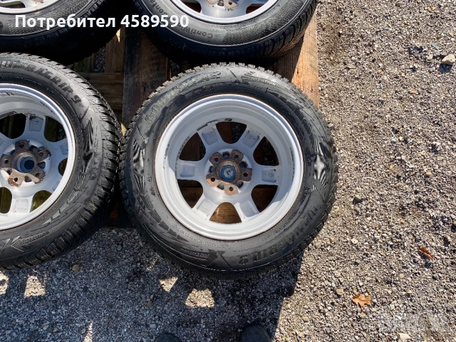 Алуминиеви джанти 15цола 5x112+ЗИМНИ ГУМИ Goodyear 195/65/15 за Vw,Audi,Skoda,Seat, снимка 12 - Гуми и джанти - 52258753