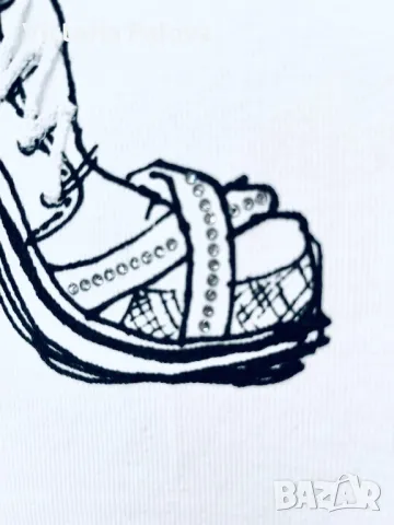 MARCCAIN уникална тениска/топ, снимка 4 - Тениски - 47317000