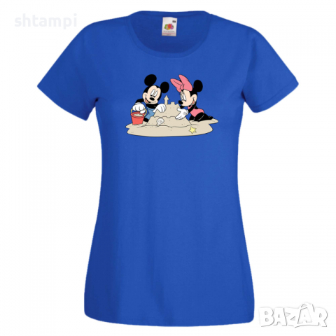 Дамска тениска Mickey & Minnie 4, снимка 2 - Тениски - 36526217