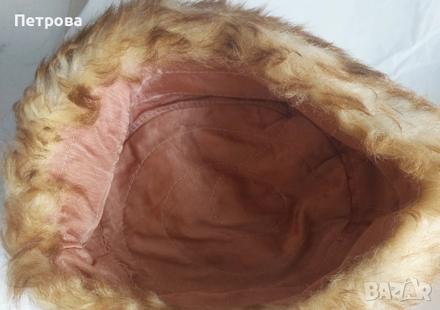 Топла кожена шапка нова, снимка 4 - Шапки - 53082780