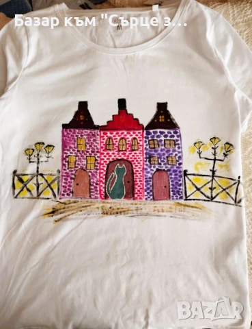 Рисувани чадъри и тениски, снимка 13 - Тениски - 50957473