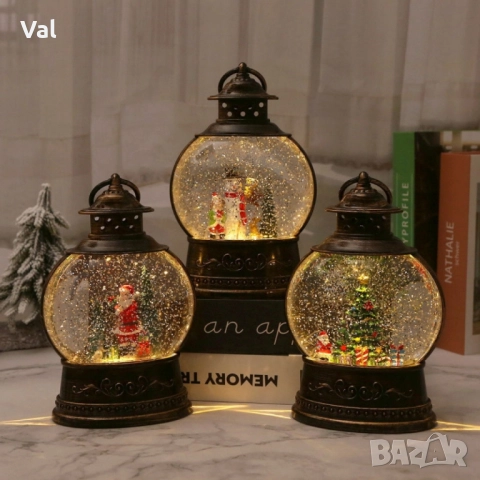 Коледен снежен глобус, снимка 4 - Декорация за дома - 52515024