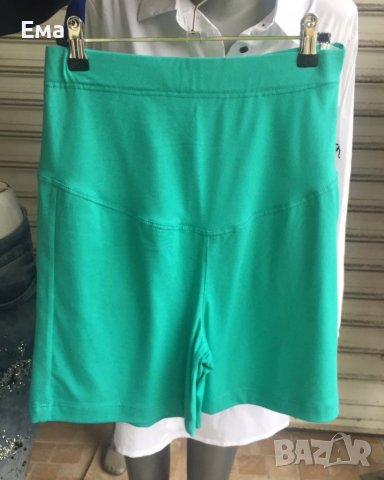 Памучни къси панталони за бременни , снимка 15 - Дрехи за бременни - 36756362