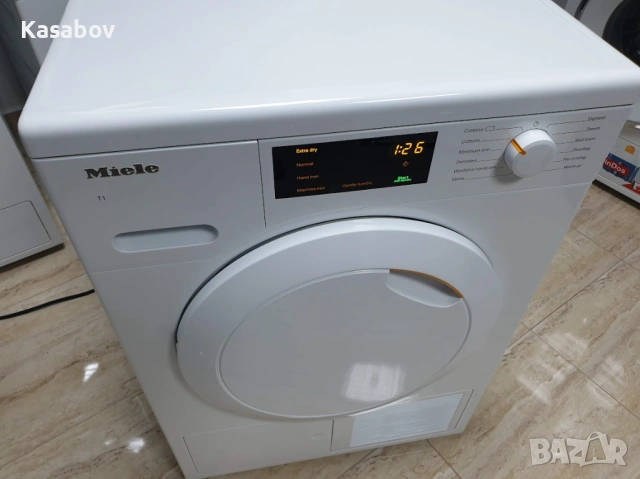 UK Miele T1 Сушилня с Термопомпа Миеле 12м Гаранция, снимка 3 - Сушилни - 54170249