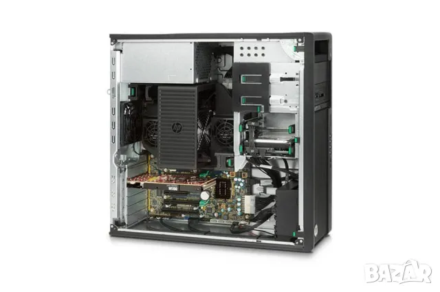 Работна станция HP Z440 Xeon E5-1630v3/32GB/256GB SSD/Quadro NVS 310, снимка 3 - Работни компютри - 47884350