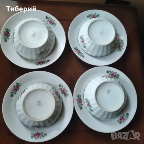 Порцеланови чинии плитки, снимка 3 - Чинии - 52082962