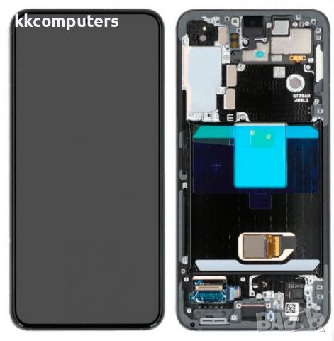 LCD Дисплей за Samsung SM-G901F S22 / GH82-27520A / 27521A / Тъч скрийн + рамка / Черен / Оригинал S
