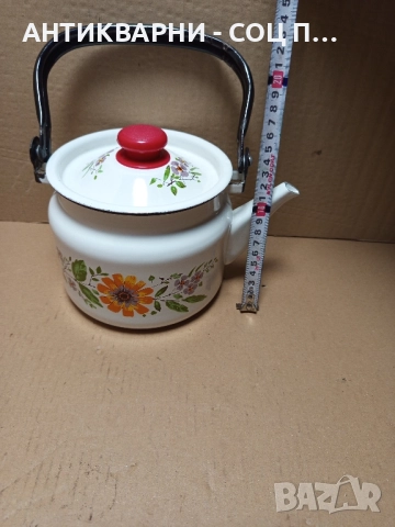 Соц Стара Емайлирана Съдинка. , снимка 12 - Антикварни и старинни предмети - 51781588