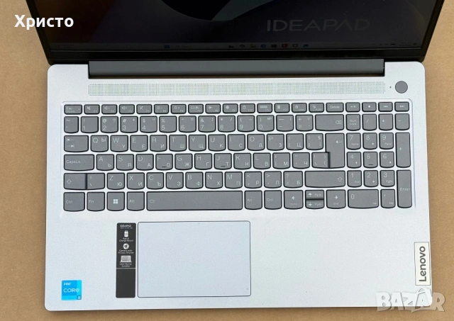 ГАРАНЦИОНЕН!!! Лаптоп Lenovo IdeaPad Slim 3 15IAH8 , снимка 2 - Лаптопи за работа - 54092052