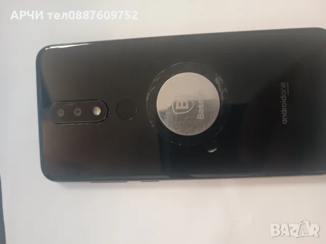 Nokia 5.1 32 gb черен Android 10 пукнат дисплей ...работи., снимка 4 - Резервни части за телефони - 49646857