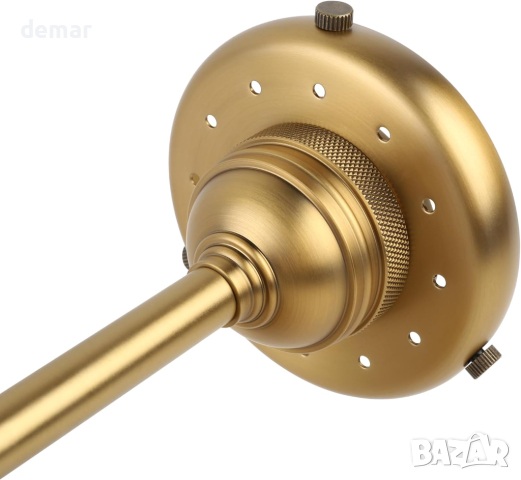 JIMUBEAM индустриална винтидж стенна лампа, бял стъклен глобус, снимка 9 - Лампи за стена - 44531814