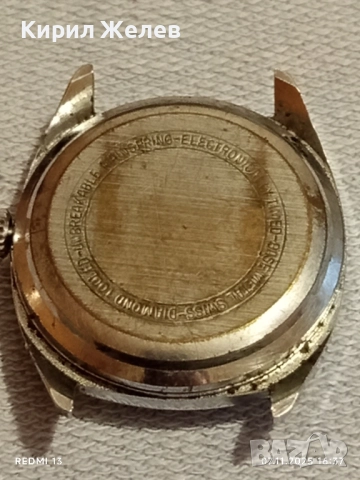 Стар механичен часовник Lucerne ANTI-MAGNETIC SWISS MADE работи 51486, снимка 6 - Антикварни и старинни предмети - 52334157