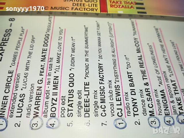 SUPER HITS 94/8 КАСЕТА 2801231701, снимка 10 - Аудио касети - 39466933