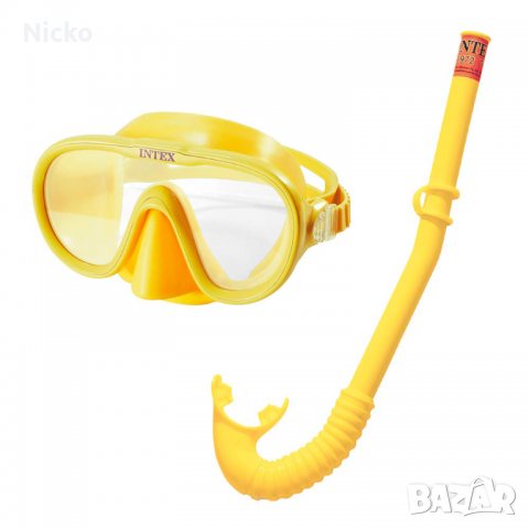 Комплект маска и шнорхел INTEX Adventurer, снимка 3 - Водни спортове - 37814033