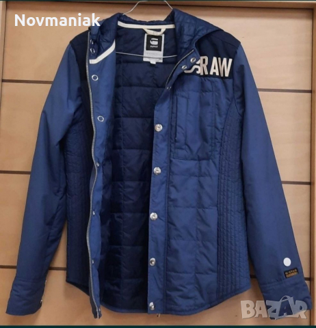 G-Star Raw NWOT Hawkeye Quilted Blue-Като Ново, снимка 18 - Якета - 36398854