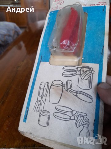 Стара Руска отварачка за консерви #7, снимка 3 - Други ценни предмети - 40025879