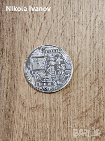 Биткойн монета | Bitcoin | сувенирна колекционерска декоративна|позлатени/посребрени монети| подарък, снимка 5 - Нумизматика и бонистика - 54157786