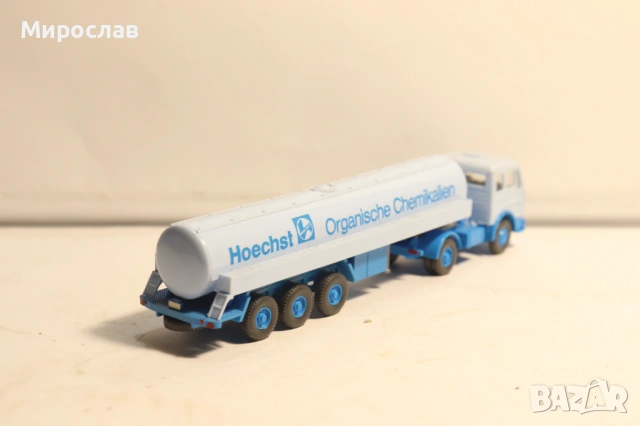WIKING H0 1/87 MERCEDES ЦИСТЕРНА КАМИОН МОДЕЛ КОЛИЧКА, снимка 5 - Колекции - 54316664