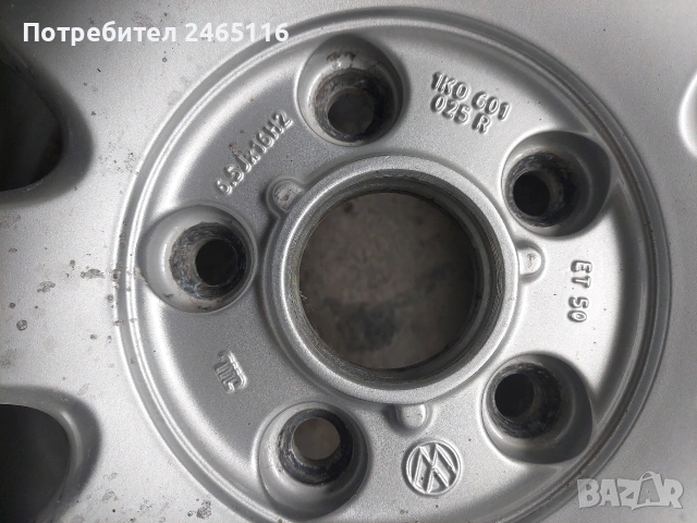 Продавам оригинални джанти WV, снимка 2 - Гуми и джанти - 53101364