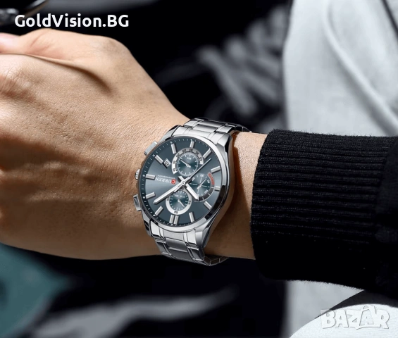 Мъжки часовник – CURREN 8475, снимка 4 - Мъжки - 54248323