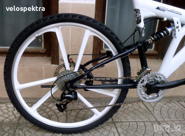 ТОРЕК ! 26 цола ! "мека" рамка ! Диск ! 27 скорости Деоре ! Германия!, снимка 15 - Велосипеди - 54205154