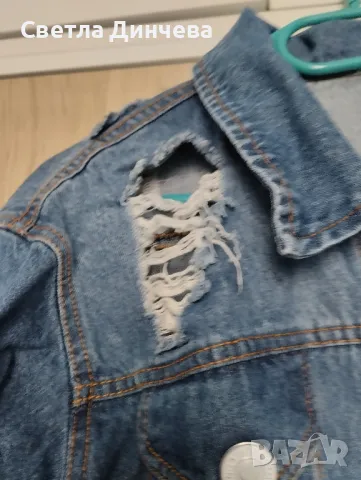 Дънково яке !!!, снимка 2 - Якета - 47618324