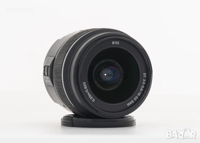Обектив SONY 18-55mm f/3.5-5.6 SAM DT, снимка 4 - Обективи и филтри - 54237275