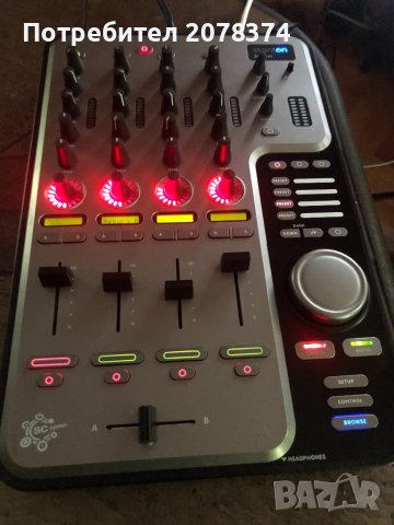 Dj Mixer Stanton  SCS.1M, снимка 4 - Ресийвъри, усилватели, смесителни пултове - 37013003