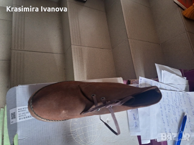 кларк Габина естествен велур , снимка 5 - Дамски ежедневни обувки - 54184471